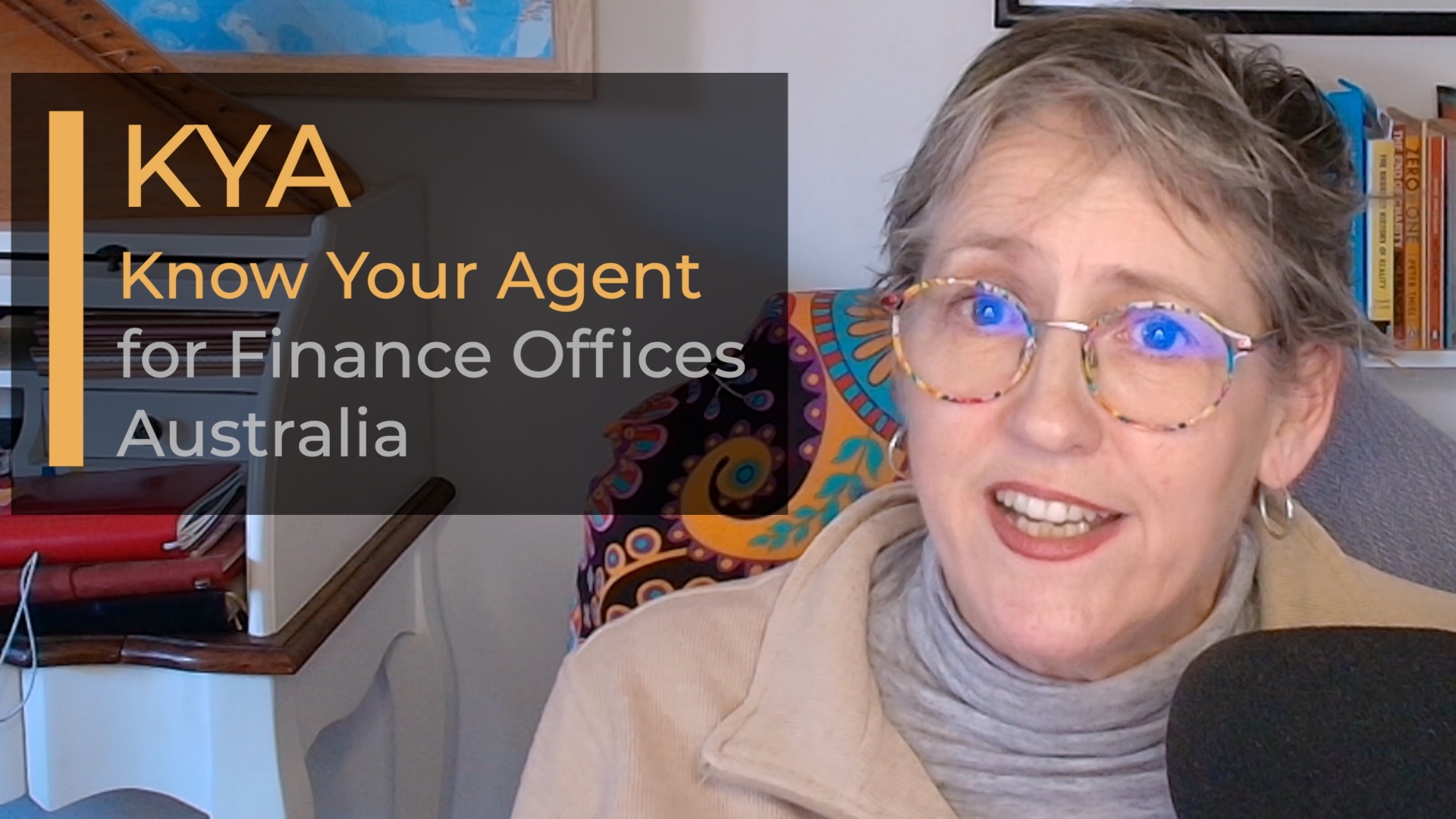 KYA Know Your Agent with Laurel Papworth for Australian Finance Offices